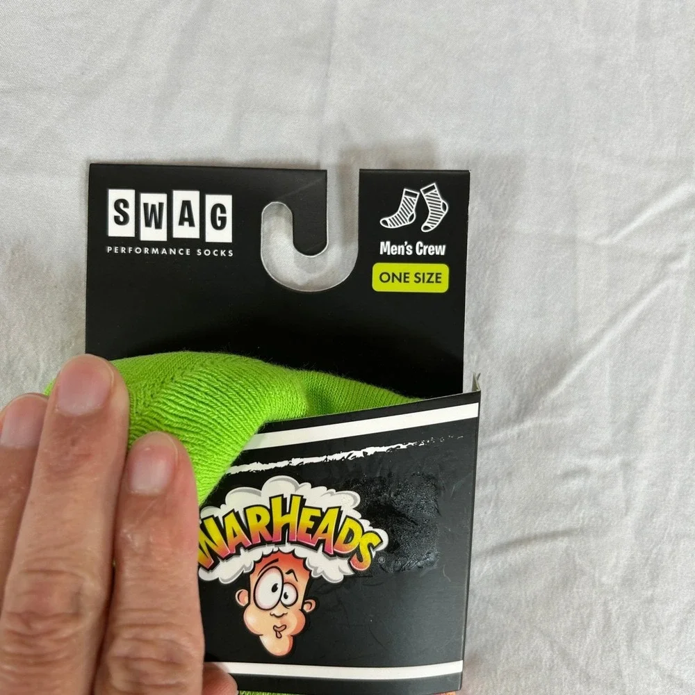 SWAG Warheads Performance Crew Socks Mens One Size SPX-WFP-WHEAD NEW